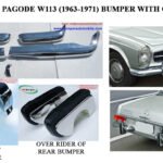 Mercedes-Pagode-W113-bumpers-WITH-OVER-RIDER-HC